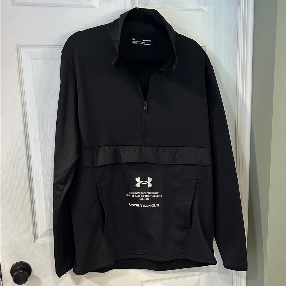 Under Armour Black Quarter-Zip Jacket